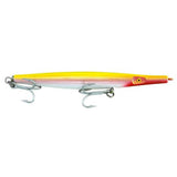 Super Strike Super N Fish Non-Heavy Needlefish Lures-Lures-Super Strike Lures-Length: 5-1/4" Weight: 1oz-Yellow/White-Tackle World