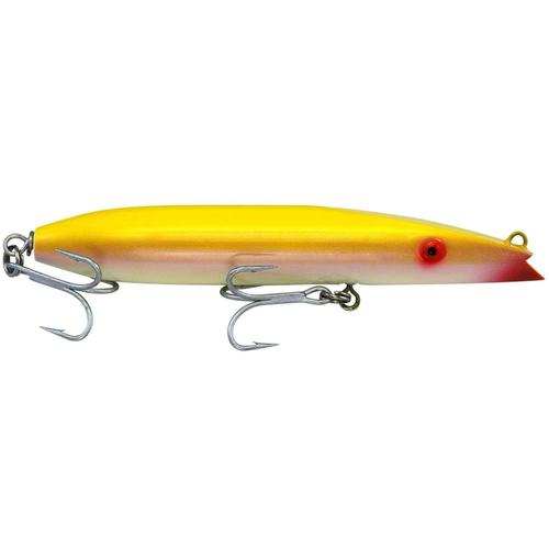 Super Strike Zig Zag Darter Lures-Lures-Super Strike Lures-Length: 6 5/8" - Weight: 2 3/8oz-Yellow/White-Tackle World