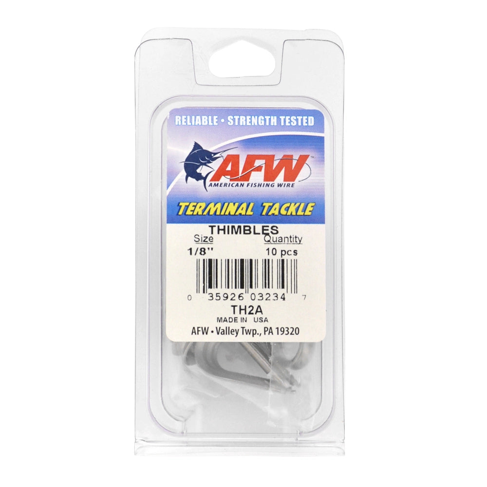 American Fishing Wire Stainless Steel Thimbles-Terminal Tackle-American Fishing Wire-Tackle World