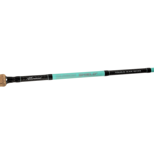 Tsunami Carbon Shield III Special Color Spinning Rods-Rod-Tsunami-TSCSHDIII701M-Seafoam-Tackle World