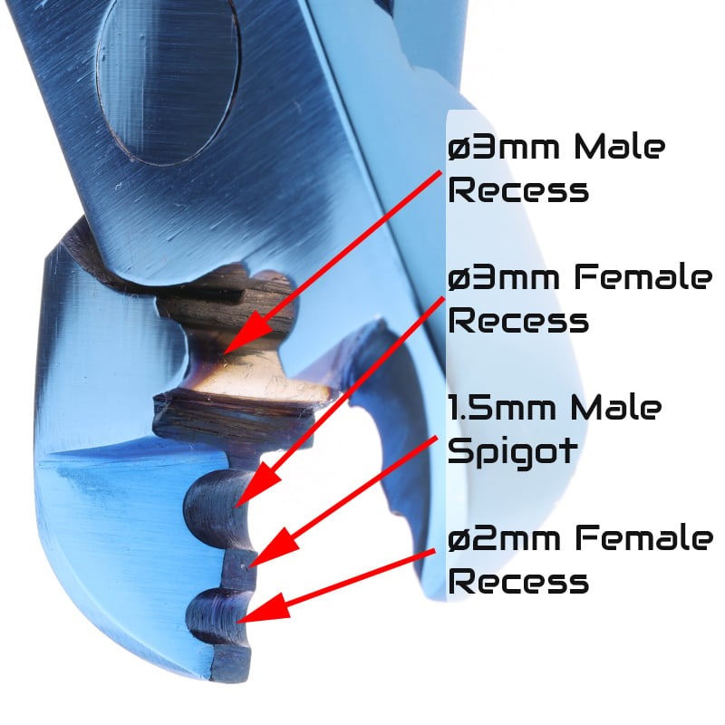 Toit Tools Crimper Blue-Tools-Toit Tools-Tackle World