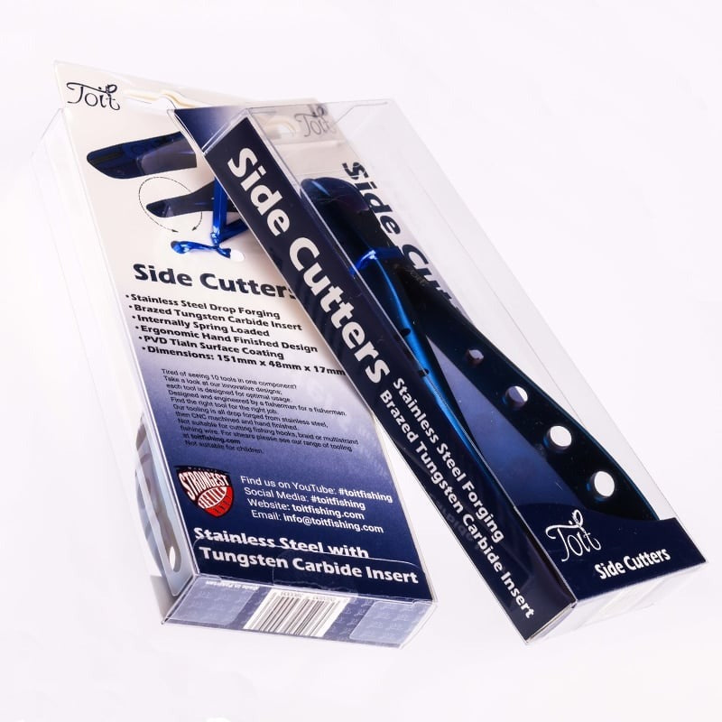Toit Tools Side Cutters Blue-Tools-Toit Tools-Tackle World