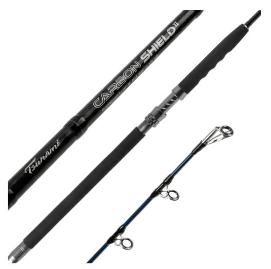 Tsunami Carbon Shield II Boat Spinning Rods *Final Sale*-Rod-Tsunami-Tackle World