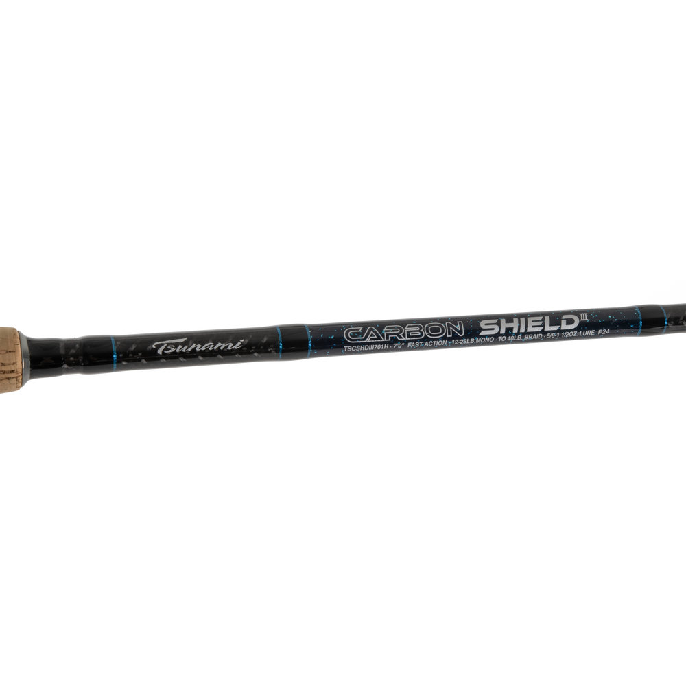 Tsunami Carbon Shield III Spinning Rods-Rod-Tsunami-Tackle World