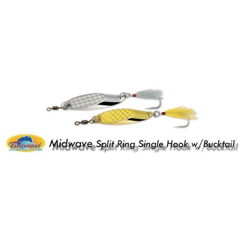 Tsunami Mid Wave Single Bucktail Jigs-Lures-Tsunami-Tackle World