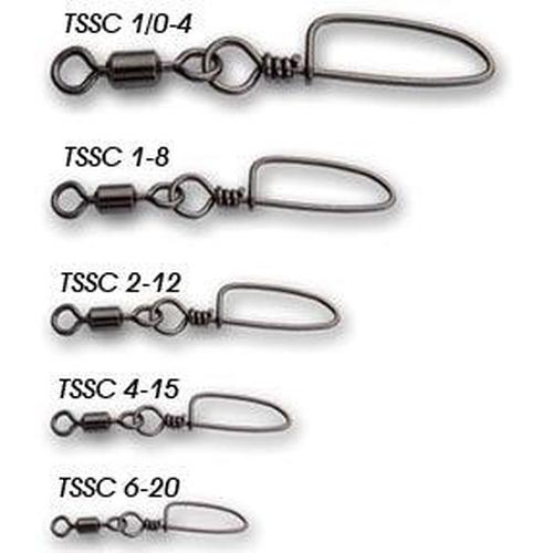 Tsunami Pro Strong Swivels with Coastlock Snap-Terminal Tackle-Tsunami-Tackle World