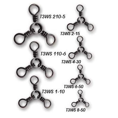 Tsunami Pro Three Way Swivels-Terminal Tackle-Tsunami-Tackle World