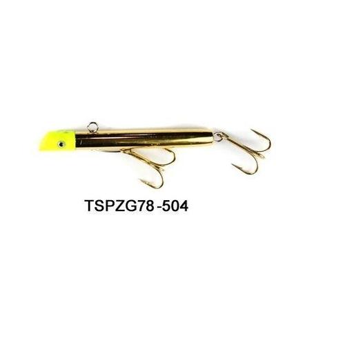 Tsunami Zig Jig Pro Lures-Lures-Tsunami-Size: 2.75" - 7/8 oz - Color: Chartreuse Head/Gold-Tackle World