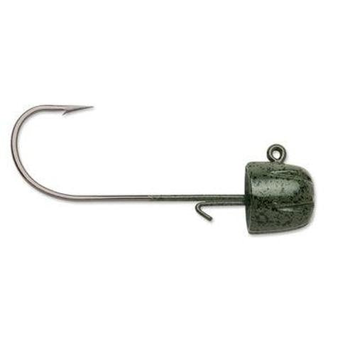 VMC FHMJ Finesse Half Moon Jigs-Terminal Tackle-VMC-Green Pumpkin-Weight 3/32oz - Hook Size 1/0 - Q'ty/Pk 4-Tackle World
