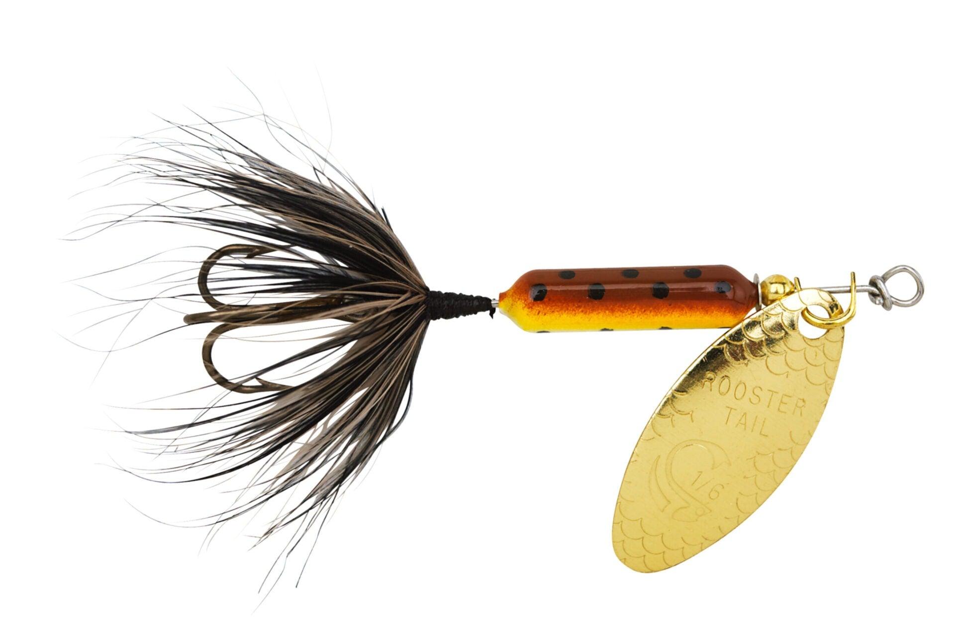 Worden's Original Rooster Tail Brown; 1/8 oz