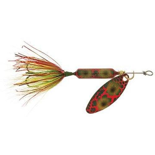 Worden's Original Rooster Tail In-Line Spinners-Lures-Worden's-Length: 2-1/4" Weight: 1/8oz-Frog Bleeding-Tackle World