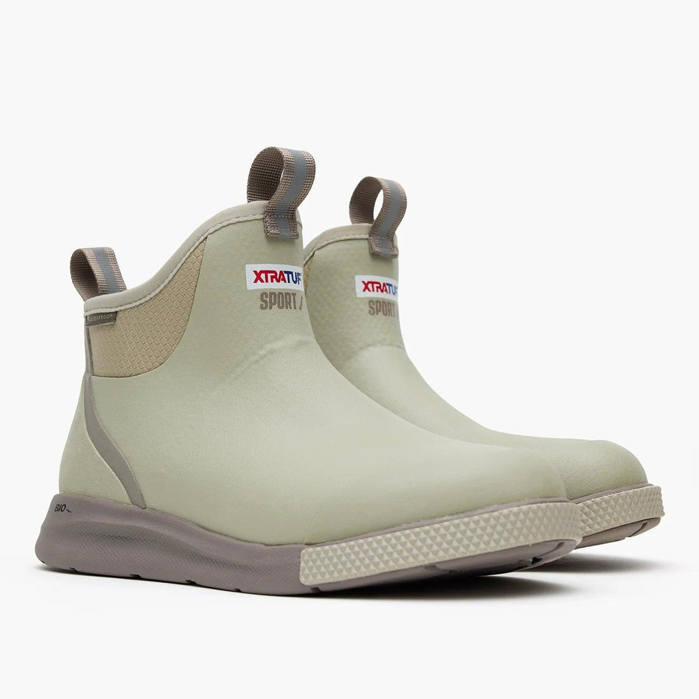 Xtratuf Men's 6" Ankle Deck Boots Sport Stone-Apparel-Xtratuf-Tackle World