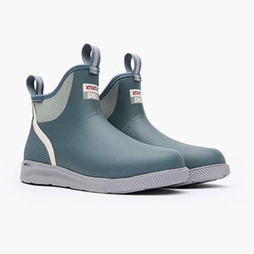 Xtratuf Men's 6" Ankle Deck Boots Stormy Blue-Apparel-Xtratuf-Tackle World