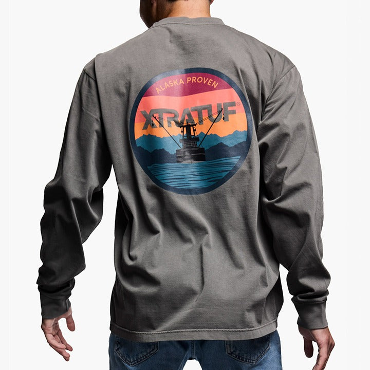 Xtratuf Long Sleeve Tee Dark Shadow-Apparel-Xtratuf-Tackle World