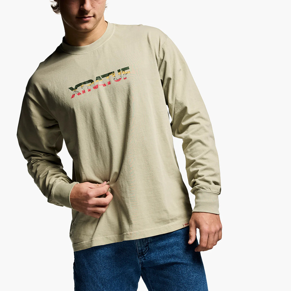 Xtratuf Men's Rugged and Reliable Salmon Long Sleeve Tee-Apparel-Xtratuf-Tackle World