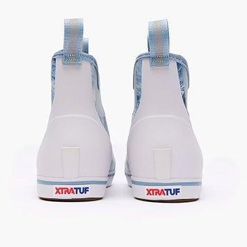 Xtratuf Men's 6" Ankle Deck Boots Mossy Oak Elements Wakeform Arctic *Final Sale*-Apparel-Xtratuf-Tackle World