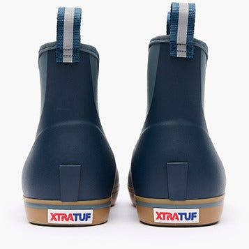Xtratuf Men's 6" Ankle Deck Boots Stormy Blue-Apparel-Xtratuf-Tackle World