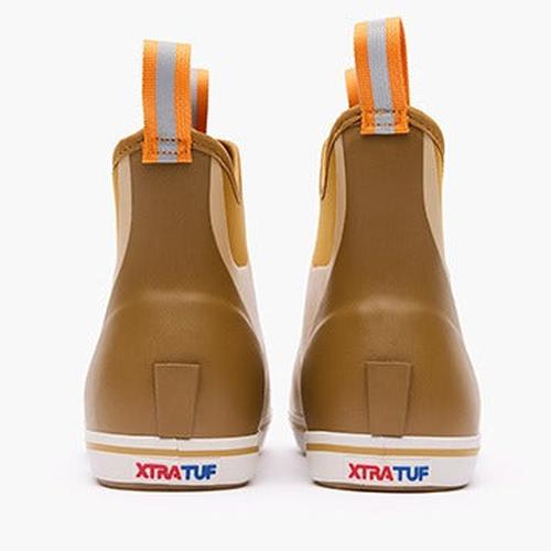 Xtratuf Men's 6" Ankle Deck Boots Tan-Apparel-Xtratuf-Tackle World