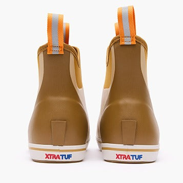 Xtratuf Men's 6" Ankle Deck Boots Tan-Apparel-Xtratuf-Tackle World