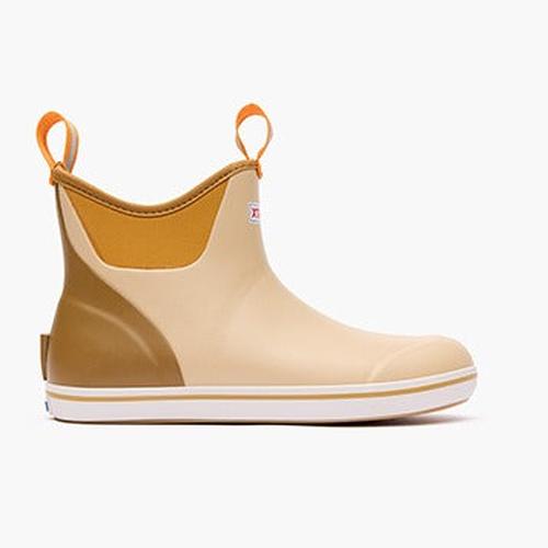 Xtratuf Men's 6" Ankle Deck Boots Tan-Apparel-Xtratuf-Tackle World