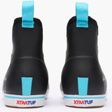 Xtratuf Men's 6" Ankle Deck Boots Guy Harvey Black Mahi-Apparel-Xtratuf-Tackle World
