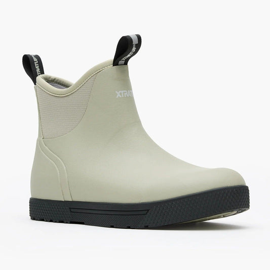 Xtratuf Men's 6" Wheelhouse Ankle Deck Boots Stone-Apparel-Xtratuf-Tackle World