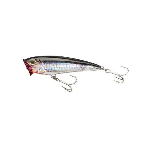 Yo-Zuri 3D Inshore Popper Lures-Lures-Yo-Zuri-Length: 2-3/4" Weight: 1/4oz-Silver Black-Tackle World