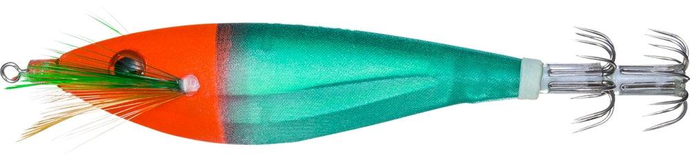 🎁 Yo-Zuri Ultra 3D Cloth M2 Squid Jigs (100% off)-Yo-Zuri-3-3/4" 3/8oz *Buy 1 Get 1 FREE*-Clear Luminous Red Green-Tackle World