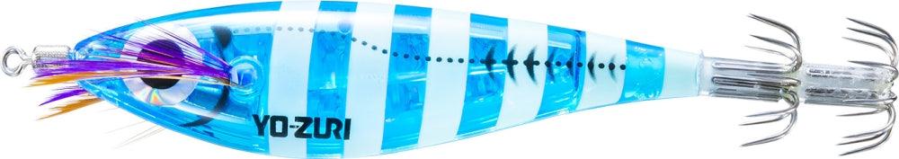 Yo-Zuri Ultra 3D Laser DX M2 Squid Jigs *Buy One Get One*-Lures-Yo-Zuri-3-3/4" 3/8oz *Buy 1 Get 1 FREE*-Zebra Luminous Blue-Tackle World