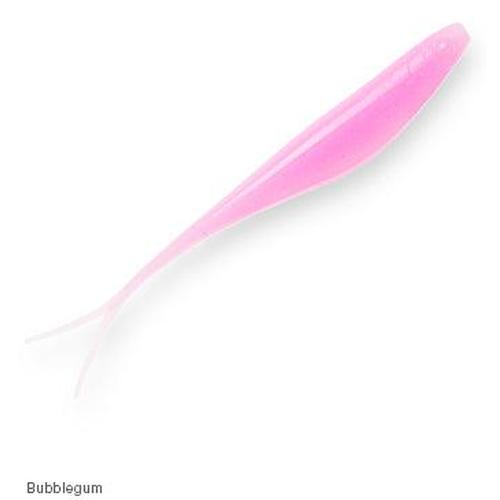 Z-Man Pop Scented Jerk ShadZ Soft Plastics-Lures-Z-Man-Bubblegum-Length: 7"-Tackle World