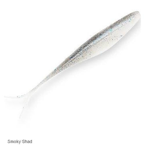 Z-Man Pop Scented Jerk ShadZ Soft Plastics-Lures-Z-Man-Smoky Shad-Length: 7"-Tackle World