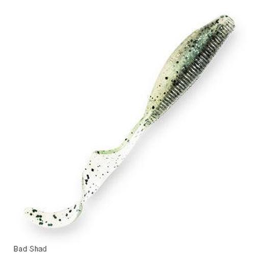 Z-Man StreakZ Curly TailZ Soft Plastics-Lures-Z-Man-Length: 4"-Bad Shad-Tackle World
