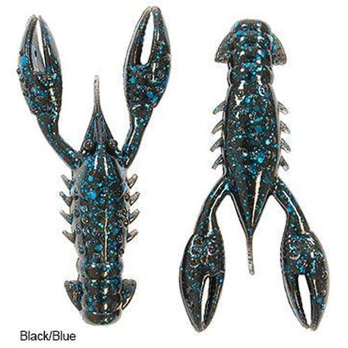 Z-Man TRD CrawZ Soft Plastics-Lures-Z-Man-Black/Blue-Length: 2.5"-Tackle World