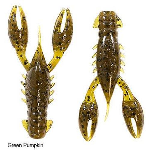 Z-Man TRD CrawZ Soft Plastics-Lures-Z-Man-Green Pumpkin-Length: 2.5"-Tackle World