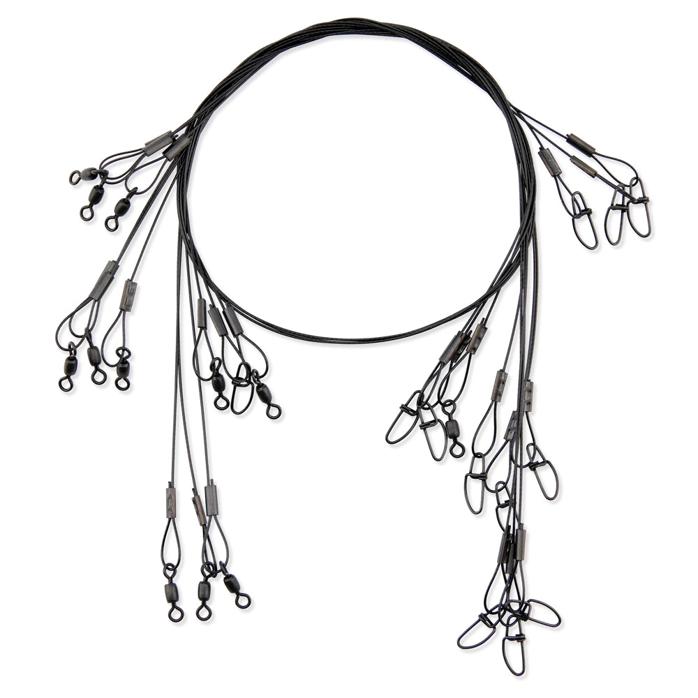 American Fishing Wire Surflon Leaders Vari Packs-Line & Leader-American Fishing Wire-Black 12pk-Tackle World