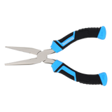 Shimano Brutas Silver Nickel Long Nose Pliers-Tools-Shimano-6"-Tackle World