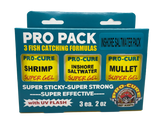 Pro-Cure Inshore Saltwater Pro Pack Attractants (2oz-3pk)-Lures-Pro-Cure-2oz 3pk-Tackle World