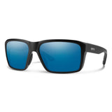 Smith Backcast Polarized Sunglasses-Sunglasses-Smith-Matte Black Frame w/ Blue Mirror-Tackle World