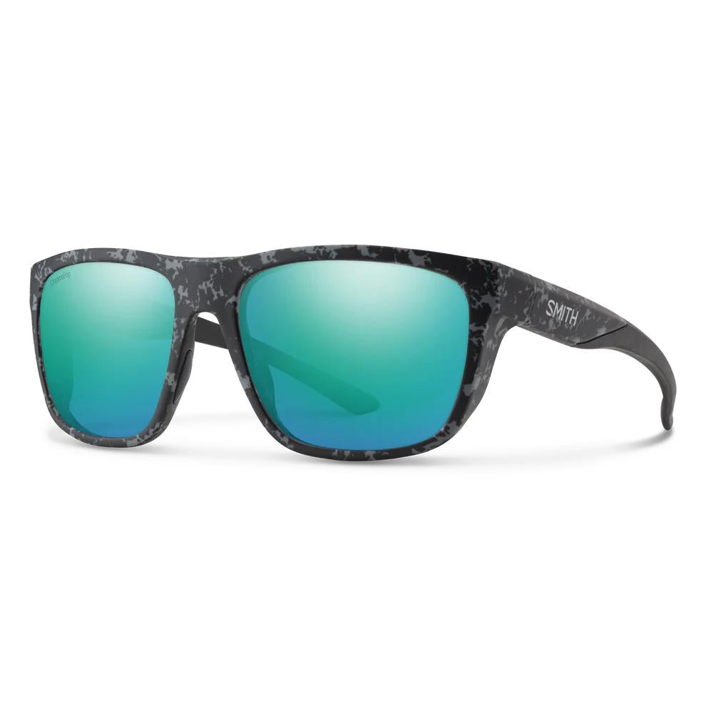 Smith Barra Polarized Sunglasses-Sunglasses-Smith-Matte Black Ash Marble Frame w/ Opal Mirror-Tackle World