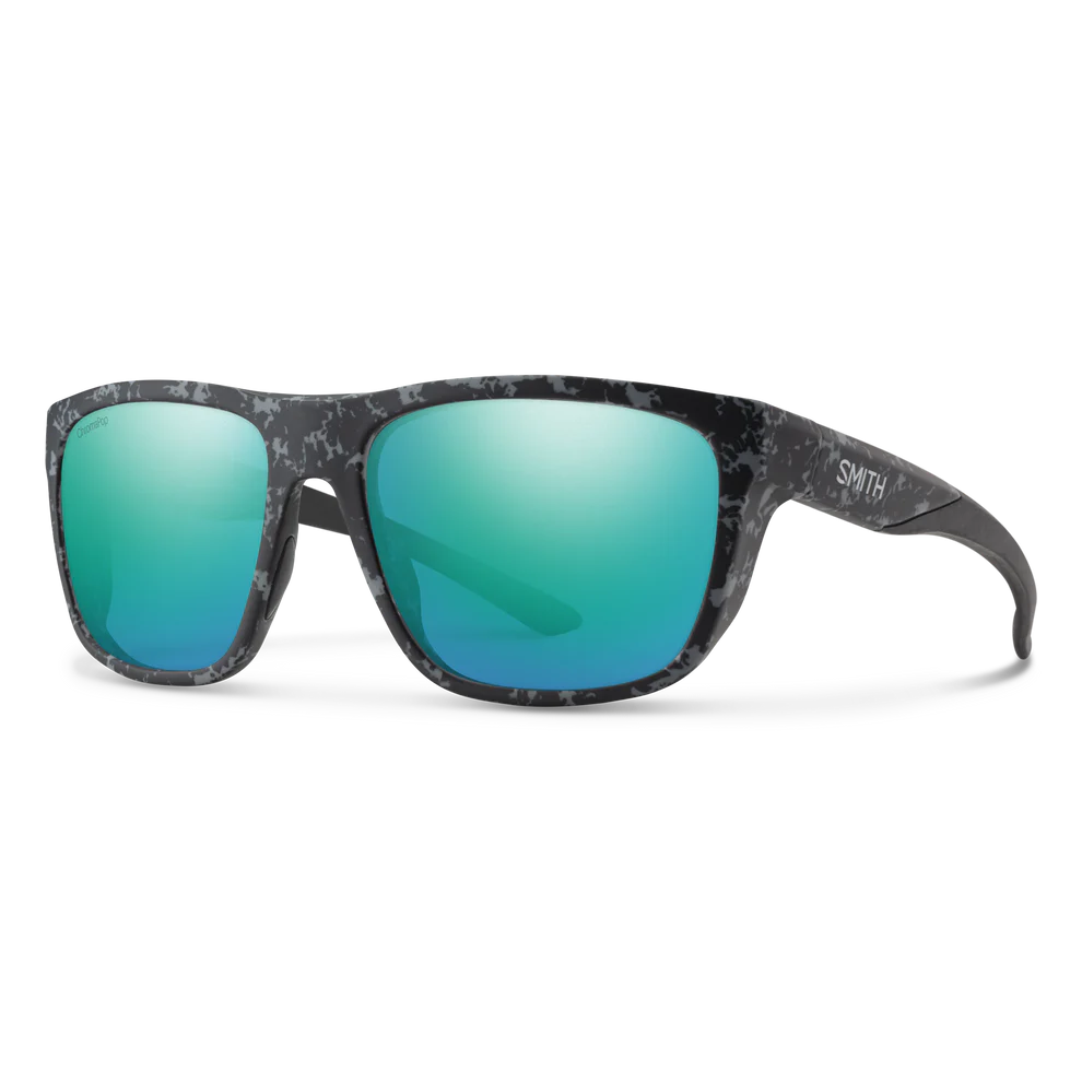 Smith Barra Polarized Sunglasses-Sunglasses-Smith-Matte Black Ash Marble Frame w/ Opal Mirror-Tackle World