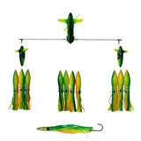Chatterlures 24" Wingman Side Tracker With 9" Floating Shell Squid Rig