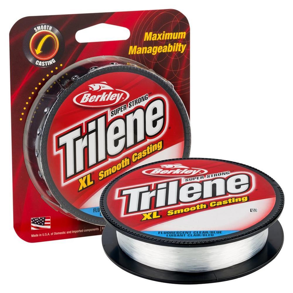 berkley 3 pound fluorocarbon ice fishing line Berkley Trilene XL Clear / 8lb
