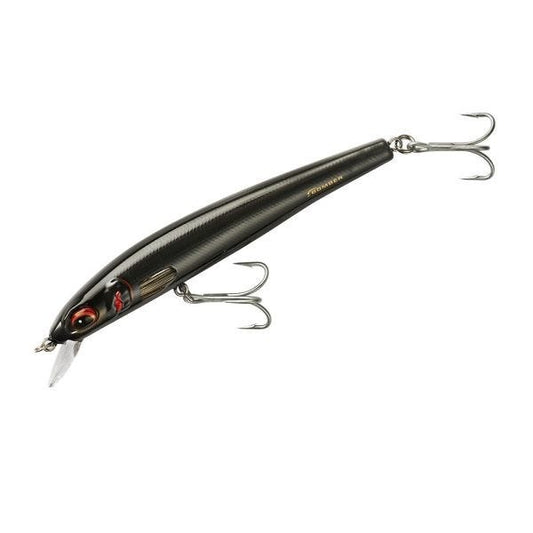 Bomber Saltwater Grade Long Shot Minnows-Lures-Bomber-6"-Black-Tackle World