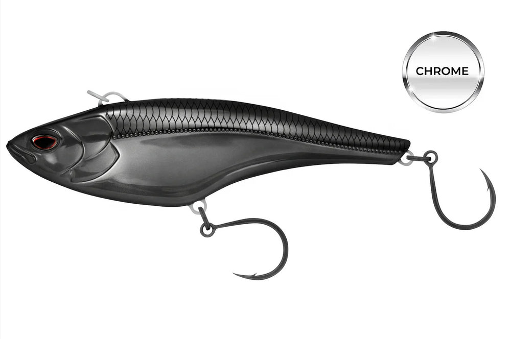 Nomad Madmacs Sinking High Speed Trolling Lures-Lures-Nomad-Black Obsidian-Model: 200 - Length: 8"-Tackle World