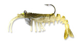 Egret Baits-Vudu Vudu Shrimp Softbaits-Lures-Egret Baits-Vudu-Length: 3.25" - Weight: 1/4oz 2pk-Gold-Tackle World