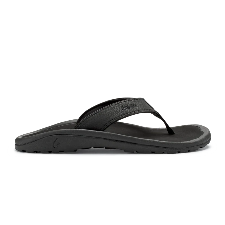 Olukai Ohana Beach Sandals-Apparel-Olukai-Black-8-Tackle World