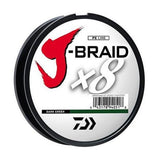 Daiwa J-Braid X8 Braided Line-Line & Leader-Daiwa-Dark Green-8 lb / 150 m-Tackle World