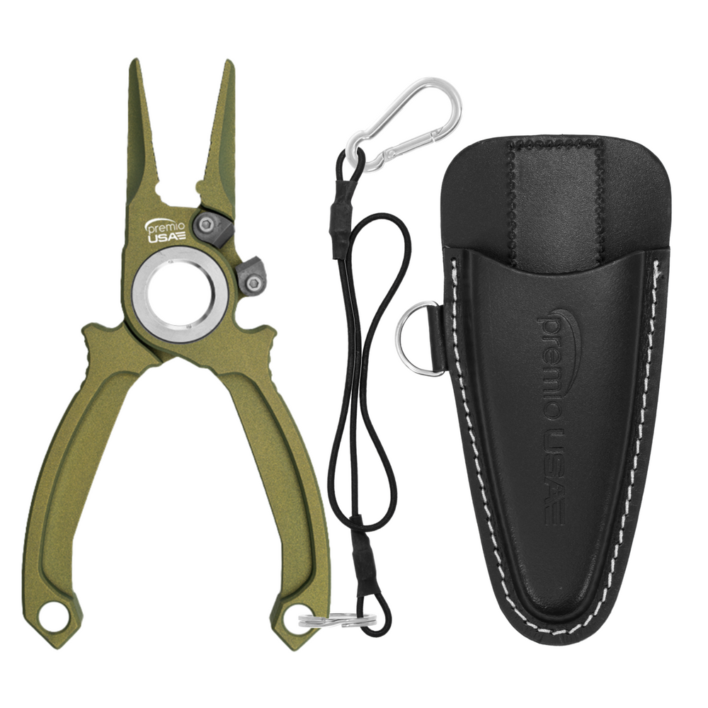 Danco Premio USA Gen 2 Titanium Pliers 6.5" - Crocodile-Tools-Danco-Tackle World
