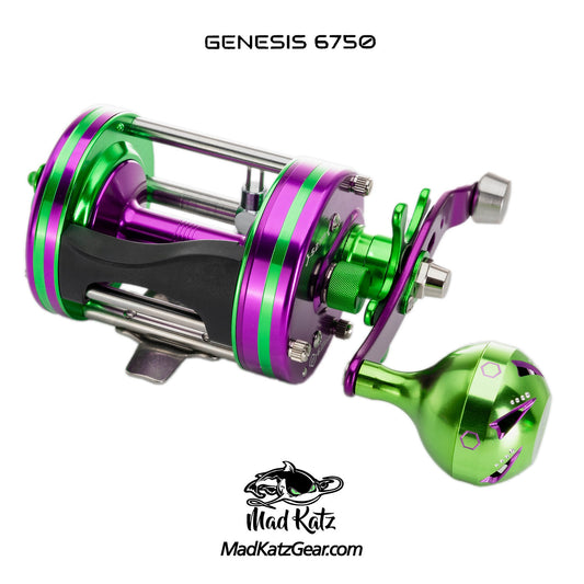 Mad Katz Genesis 6750 Round Baitcasting Reels-Reel-Mad Katz-MKGMK6750JKR-Tackle World
