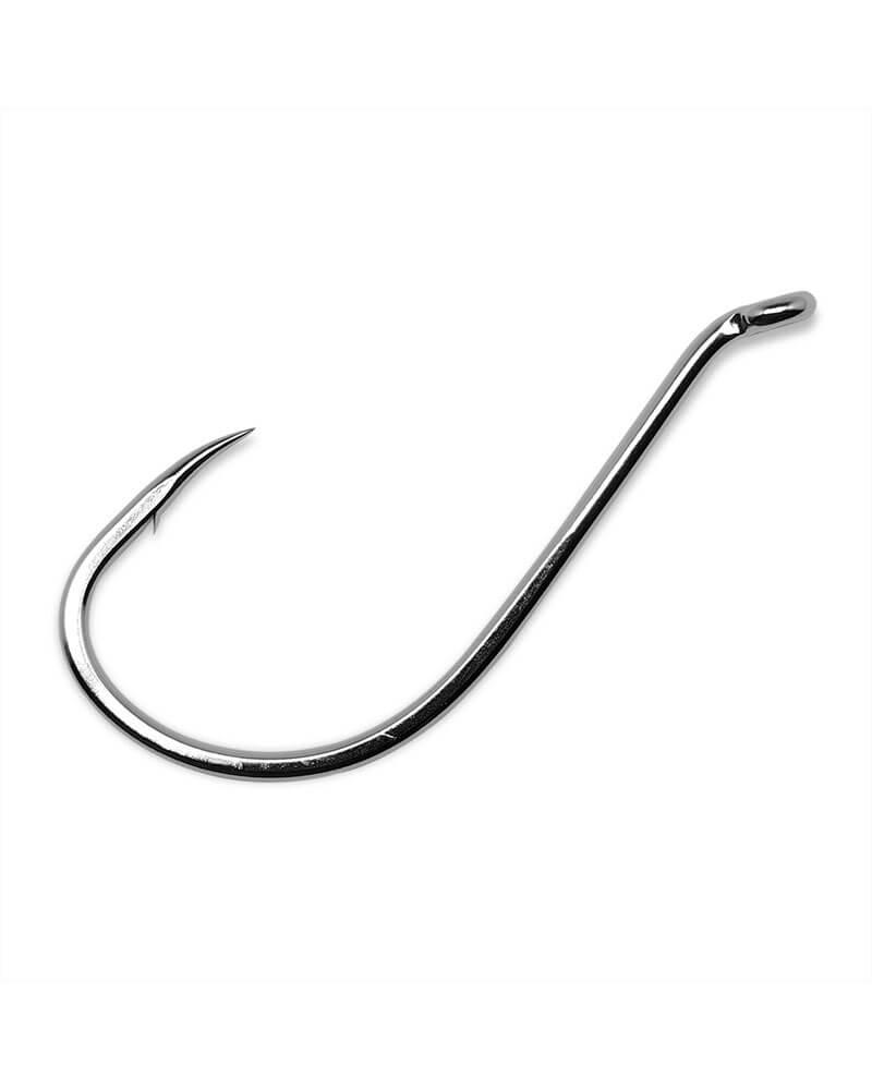 black fishing hooks Gamakatsu Octopus NS Black Hook Size 6/0 100 Per Pack